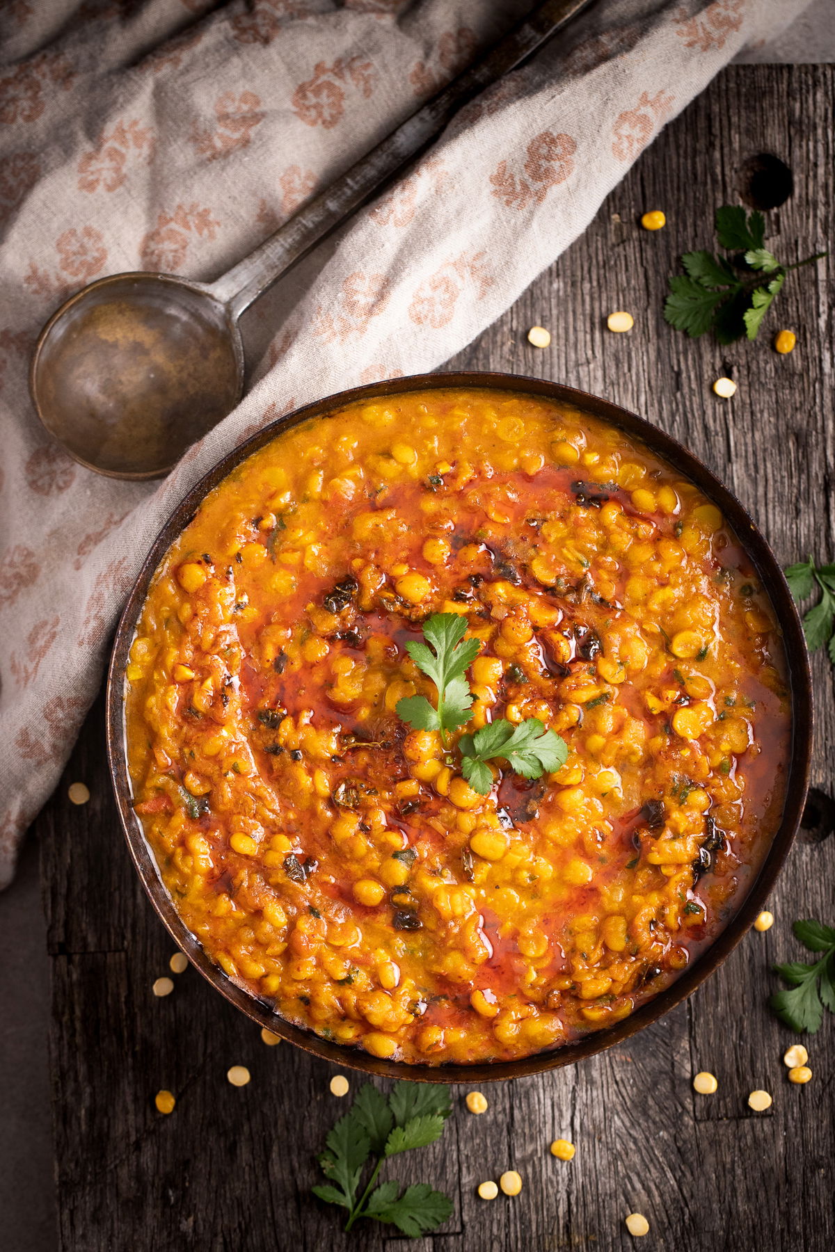 Bowl of chana dal