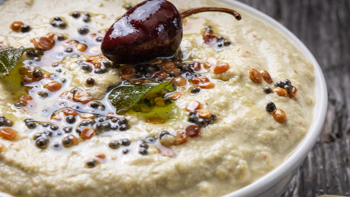 Coconut peanut chutney