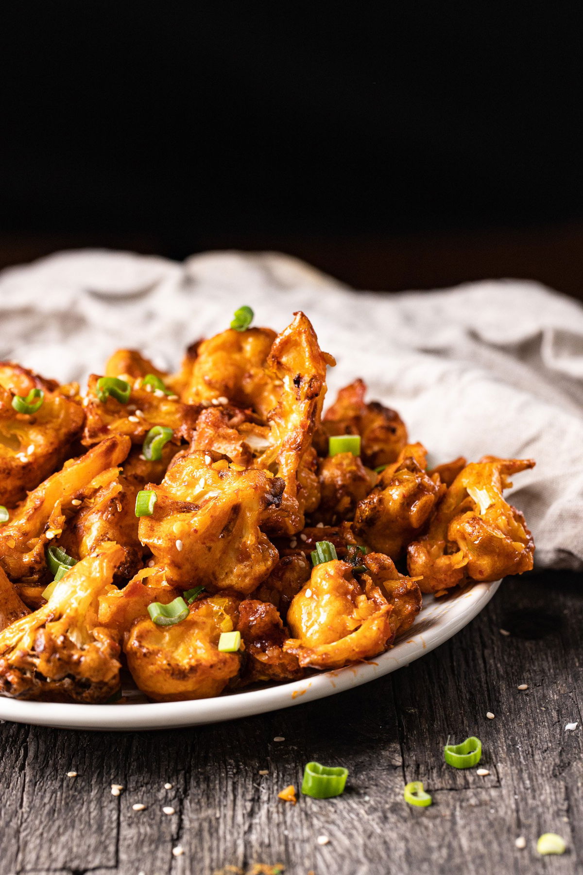 Lasuni gobi on a plate