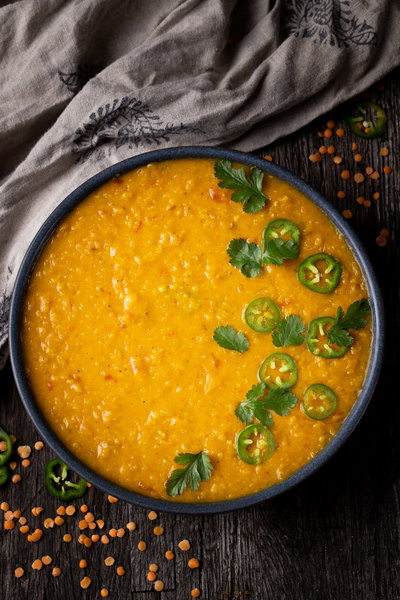 Masoor Dal | Instant Pot & Stovetop Red Lentils