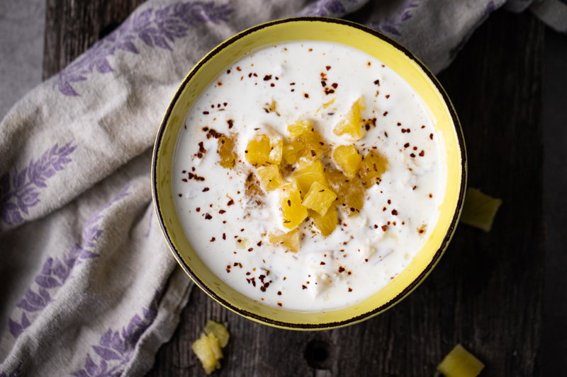 Pineapple raita