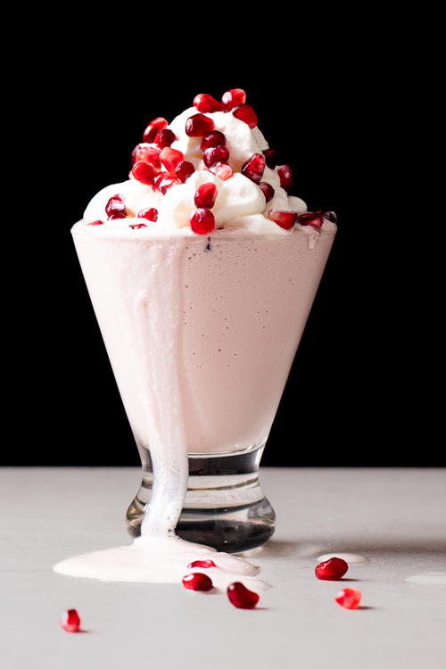 Pomegranate Milkshake