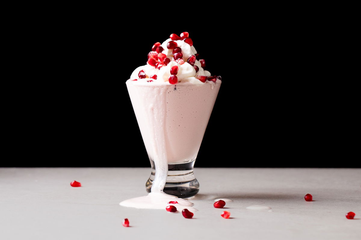 Pomegranate Milkshake