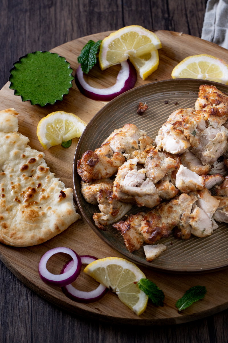 Chicken Malai Kabab (Creamy Chicken Kebab)
