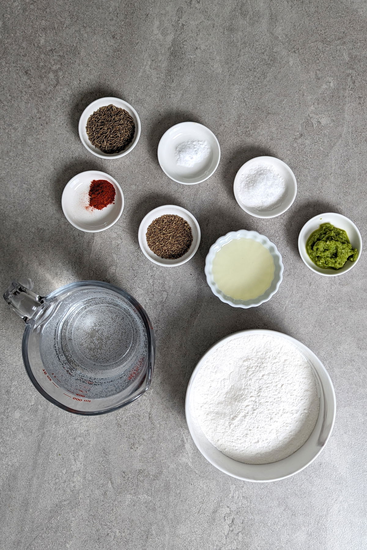 Ingredients of papdi no lot