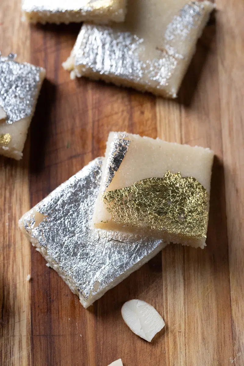 Almond barfi