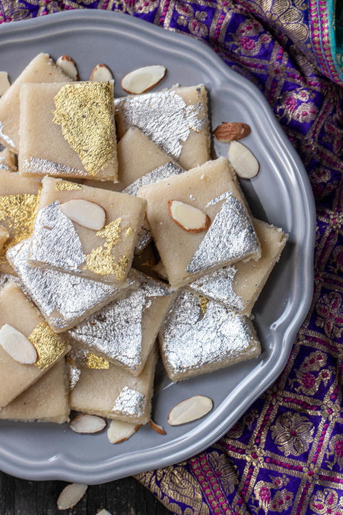 Badam Barfi | Almond Katli