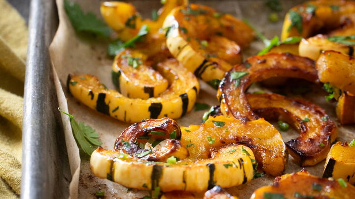 Masala delicata squash