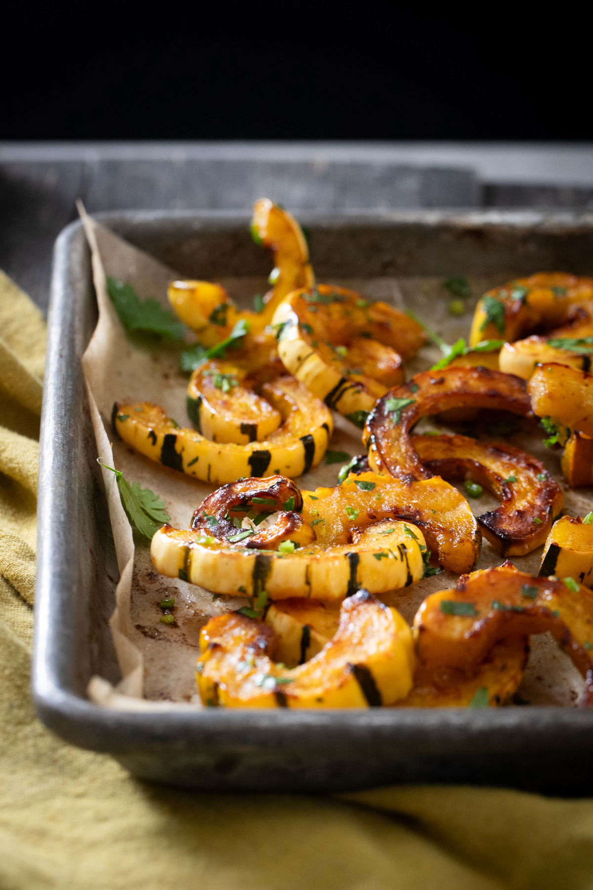 Masala delicata squash