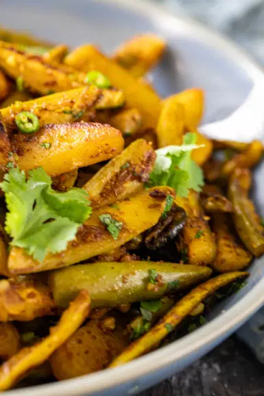 Parval batata nu shaak