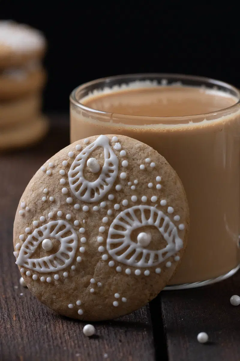 Ginger chai spice cookies