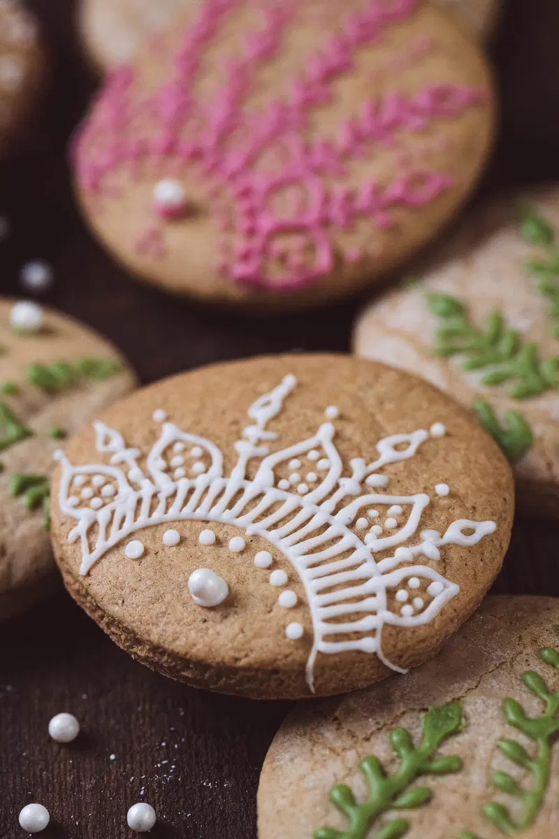 Ginger chai spice cookies
