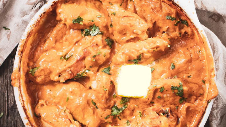 Butter chicken wings