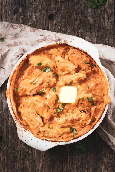 Butter chicken wings