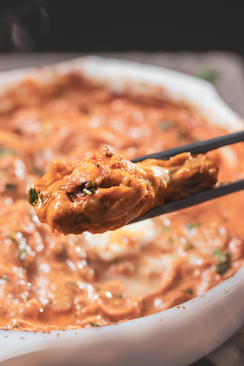Butter chicken wings