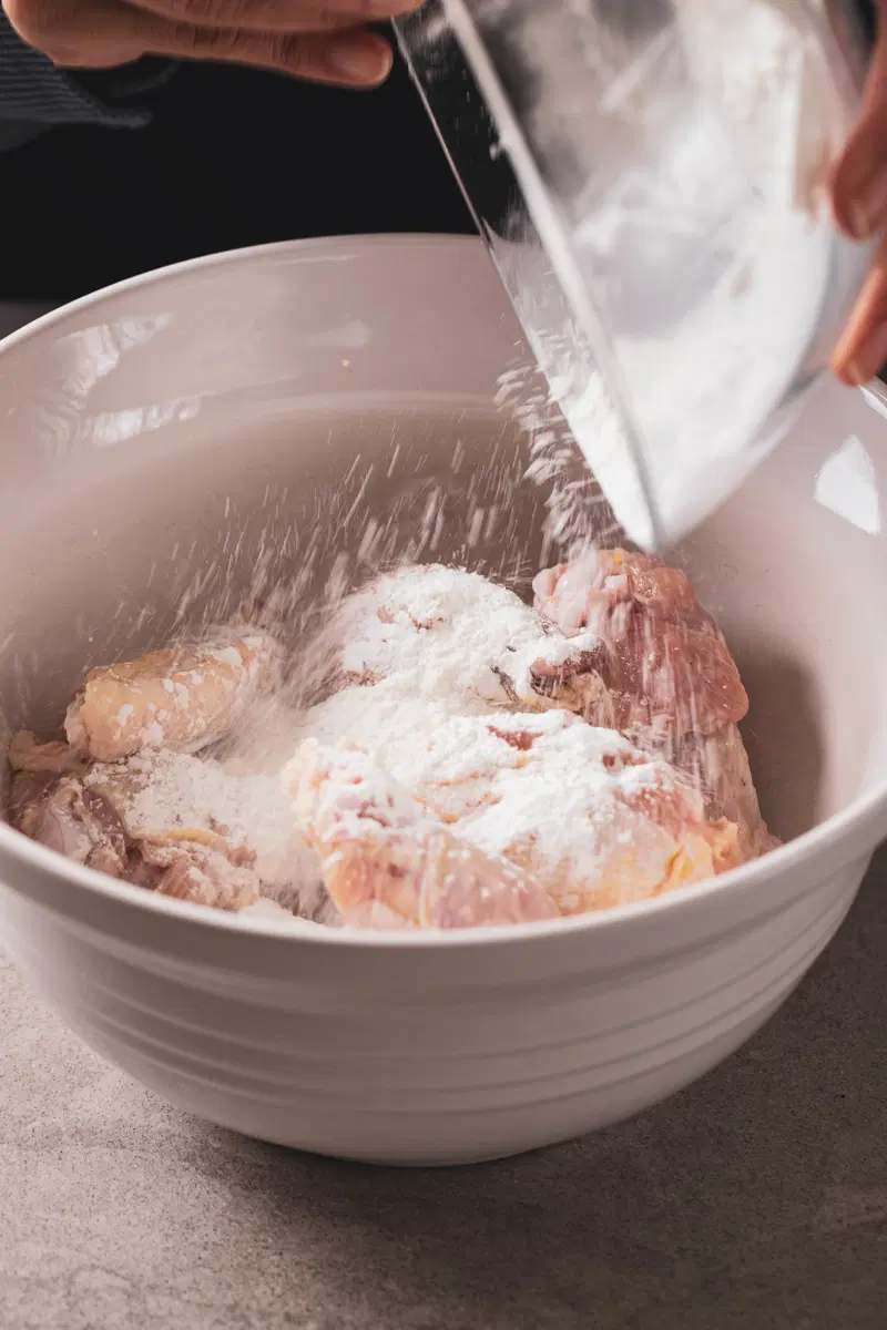 Add the corn starch.