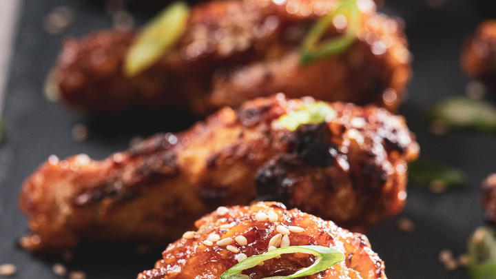 Soy garlic chicken wings