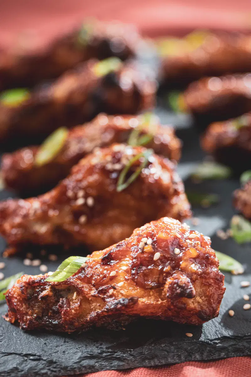 Soy Garlic chicken wings.