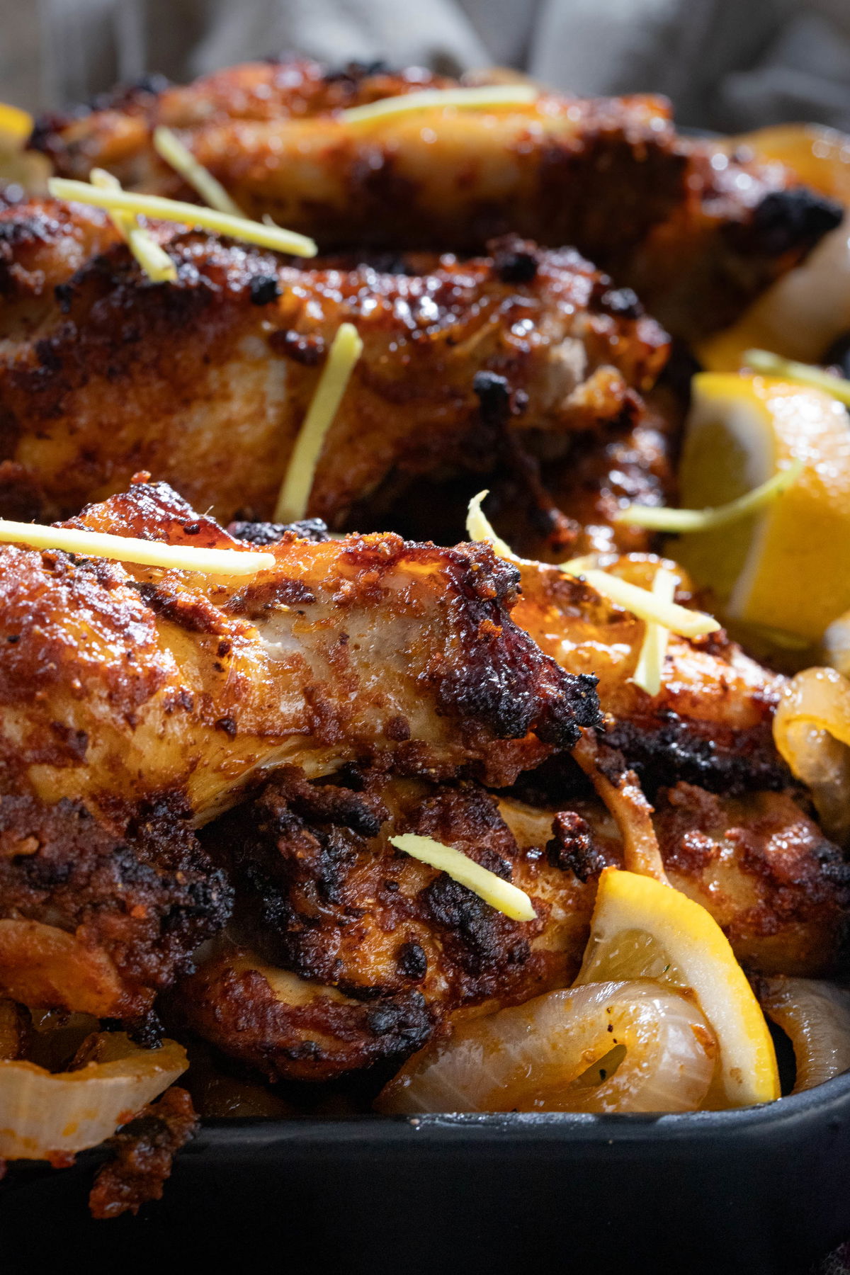 Soy garlic chicken wings