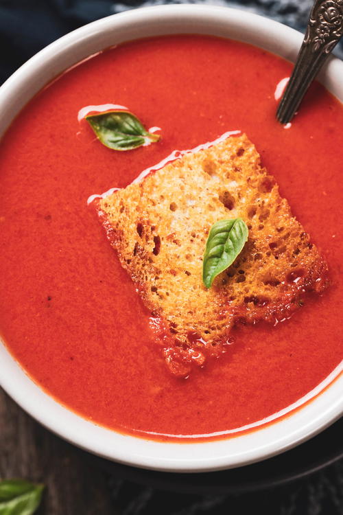 Railway Style Indian Tomato Soup | Spicy Tomato Soup