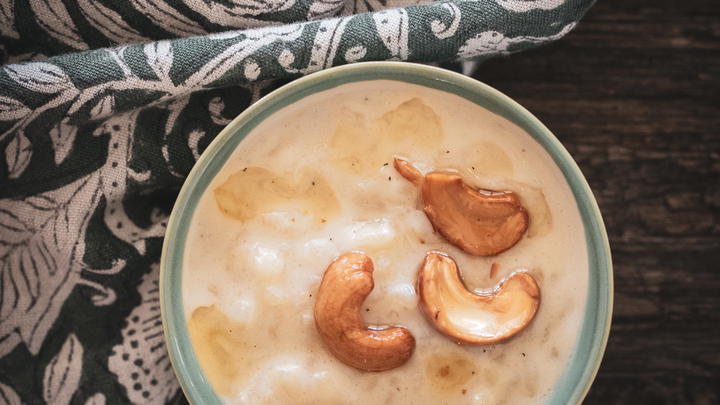 A bowl of payasam.