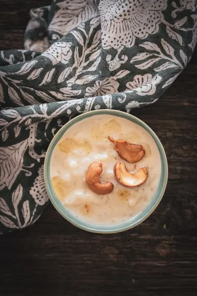 A bowl of payasam.